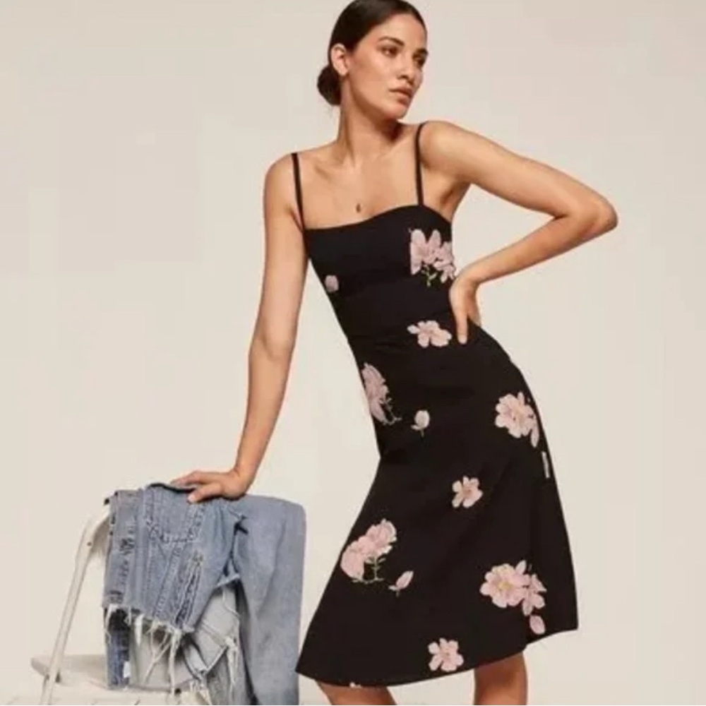 Reformation Floral Midi Dress